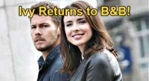 The Bold and the Beautiful Spoilers: Ivy Forrester Heads Back to B&B - Ashleigh Brewer’s Return Confirmed