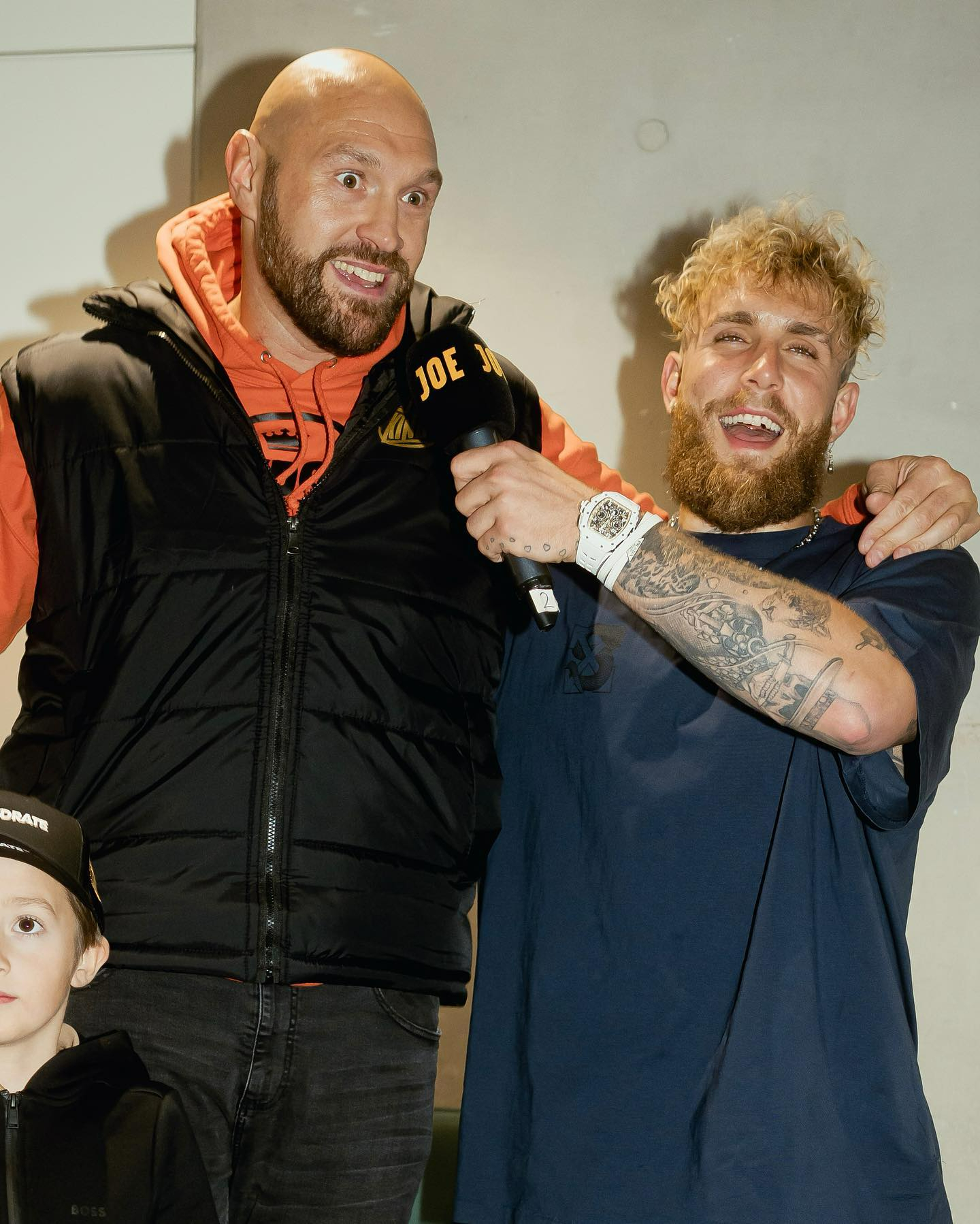 Tyson Fury threw his support to Jake Paul's fight with Mike Tyson