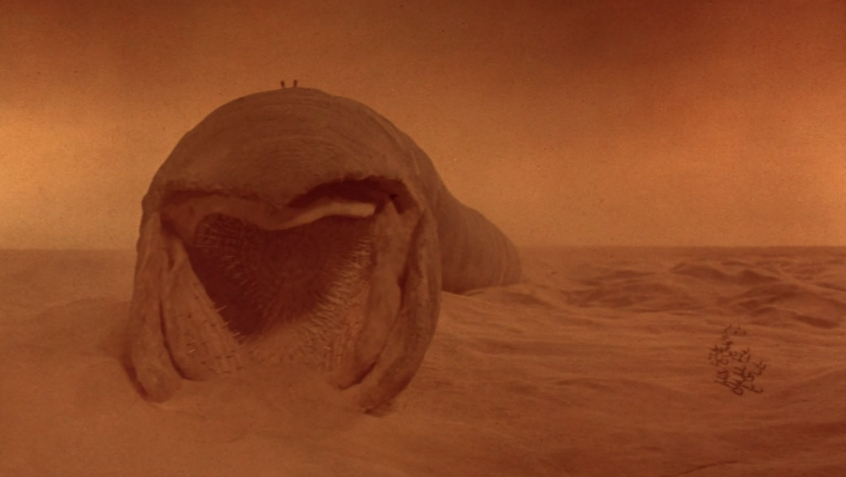 The sandworm from David Lynch's Dune.