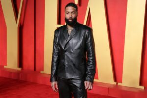 Odell Beckham Jr. at the Vanity Fair Party in March 2024