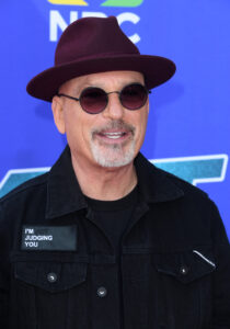 Howie Mandel arrives at the “America’s Got Talent” Season 19 Red Carpet at Pasadena Civic Auditorium on March 26, 2024, in Pasadena, California