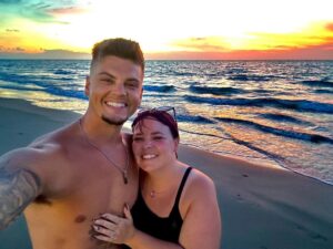 Teen Mom star Catelynn Lowell shared a throwback snap of her and her husband, Tyler Baltierra, on social media