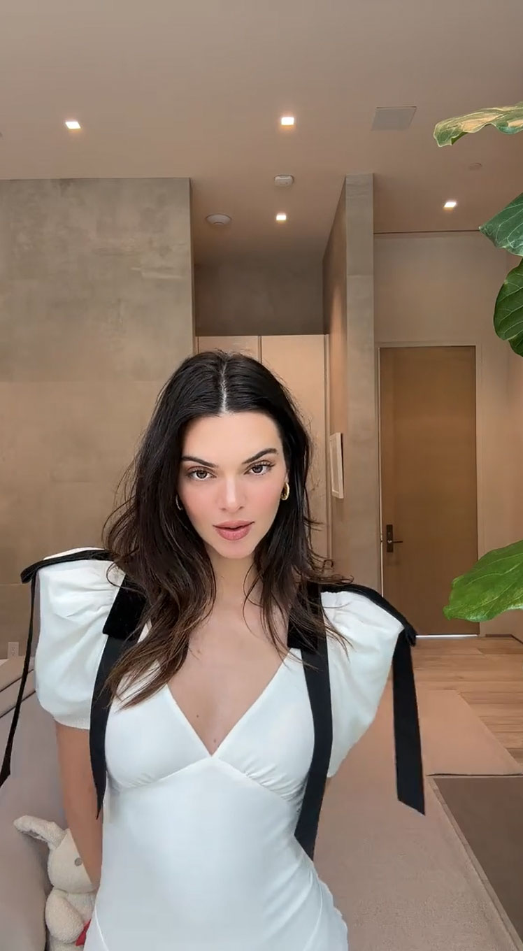 Kendall was called out for appearing to have bigger eyes after posting photos from Paris Fashion Week last month