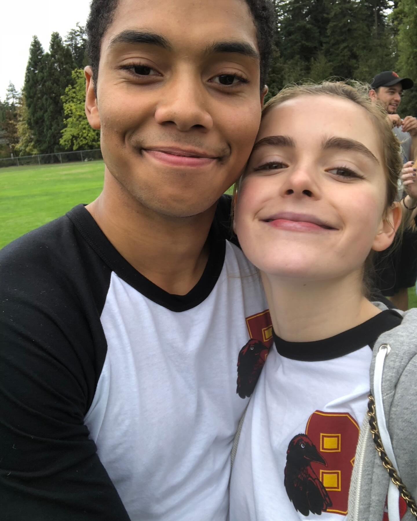 Kiernan and Chance starred together in the Netflix show The Chilling Adventures of Sabrina