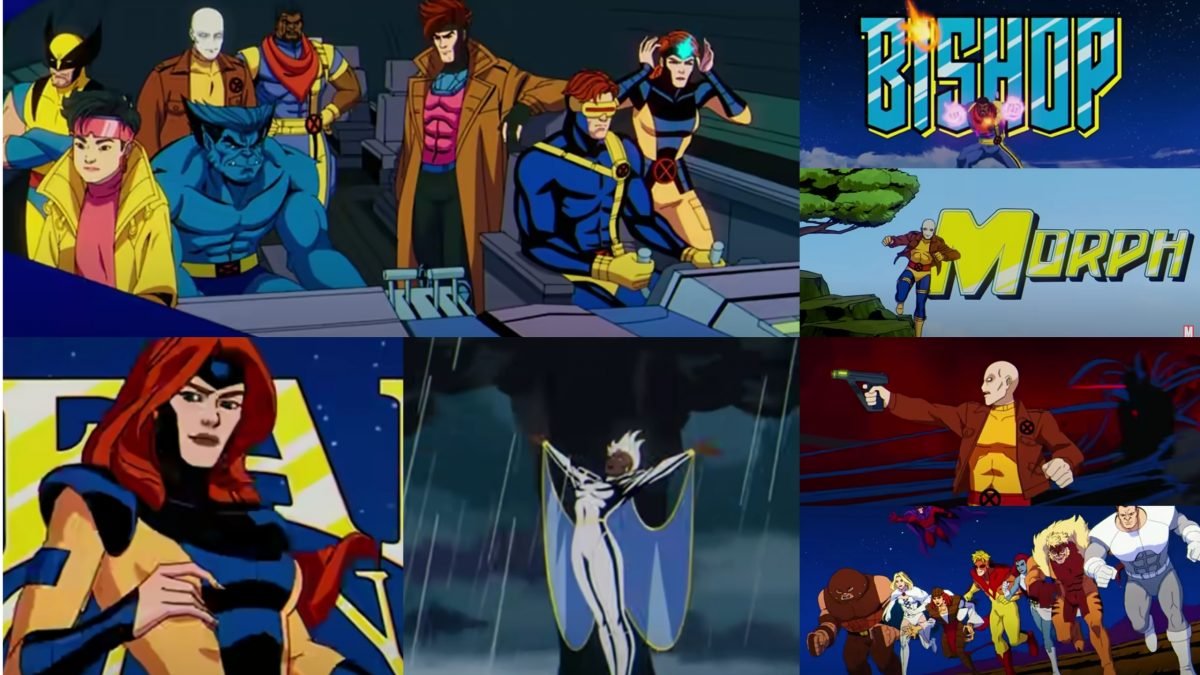 Updated images from the opening credits of X-Men '97, episode one.