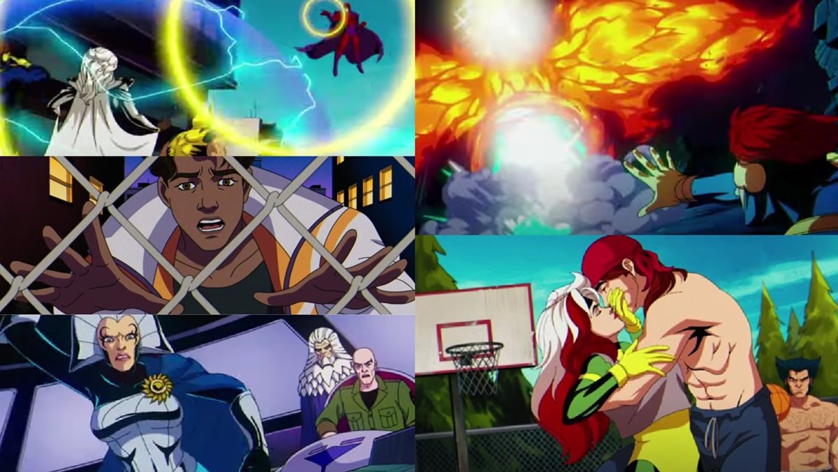 Updated images from the opening credits of X-Men '97, episode three.