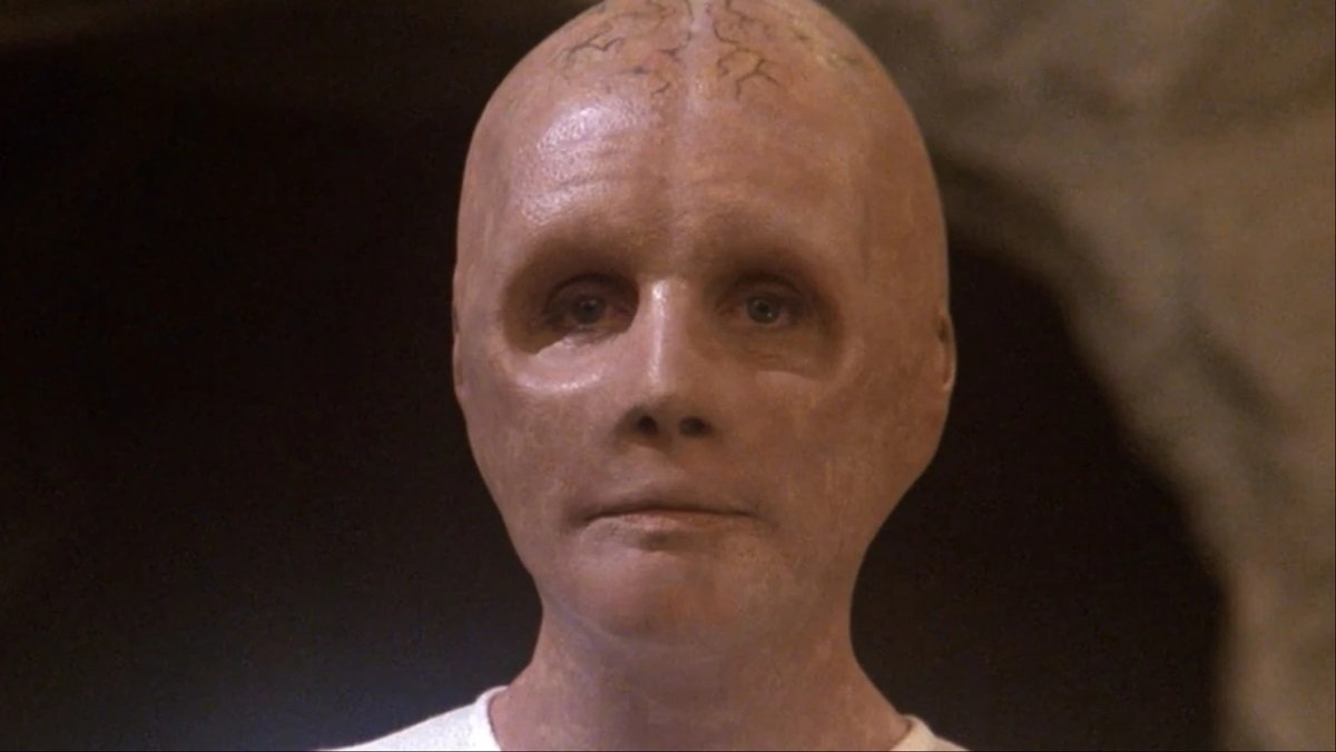 The ancient Progenitor species, as played by Salome Jens in the Star Trek: The Next Generation episode The Chase.