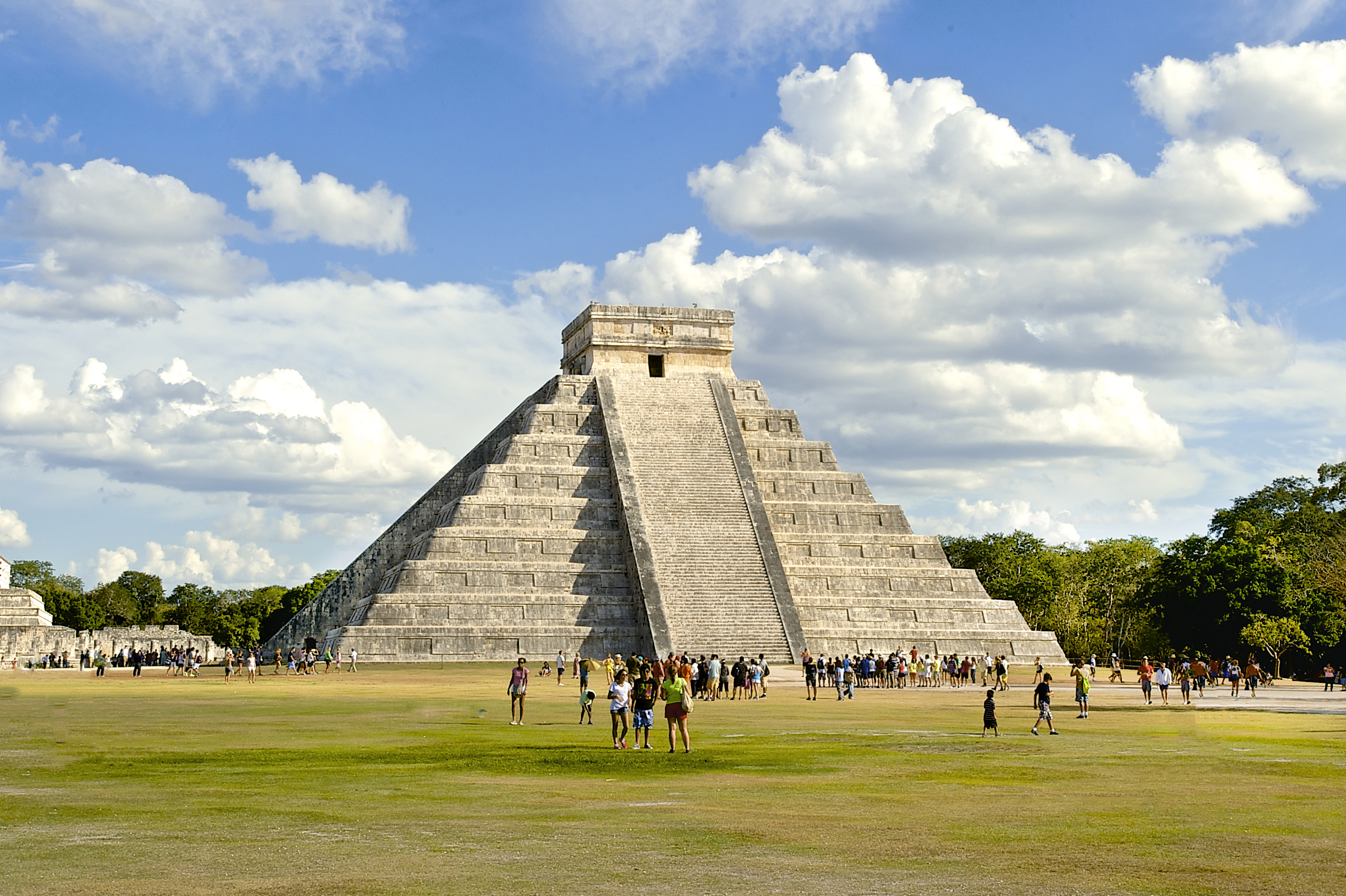 The Chichen Itza Maya ruins in Mexico were also on Kanye's radar before being told there was no chance of it happening