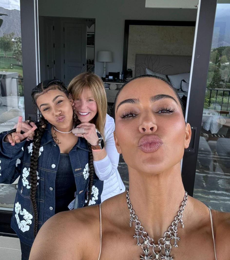 The family hung out at Kris Jenner's mansion over the Easter holidays
