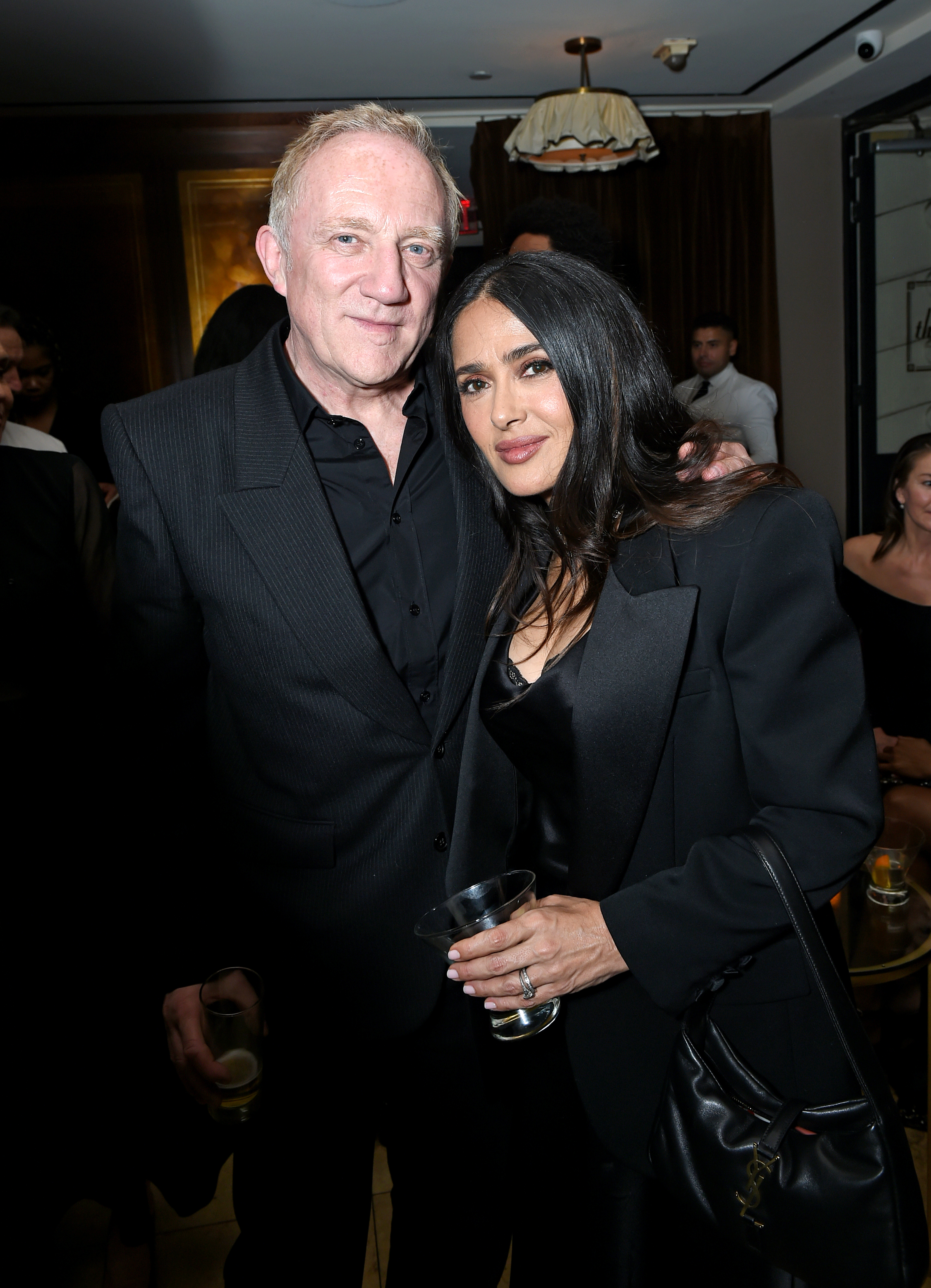 Salma have her 16-year-old daughter Valentina photo cred whom she shares with her husband, François-Henri Pinault