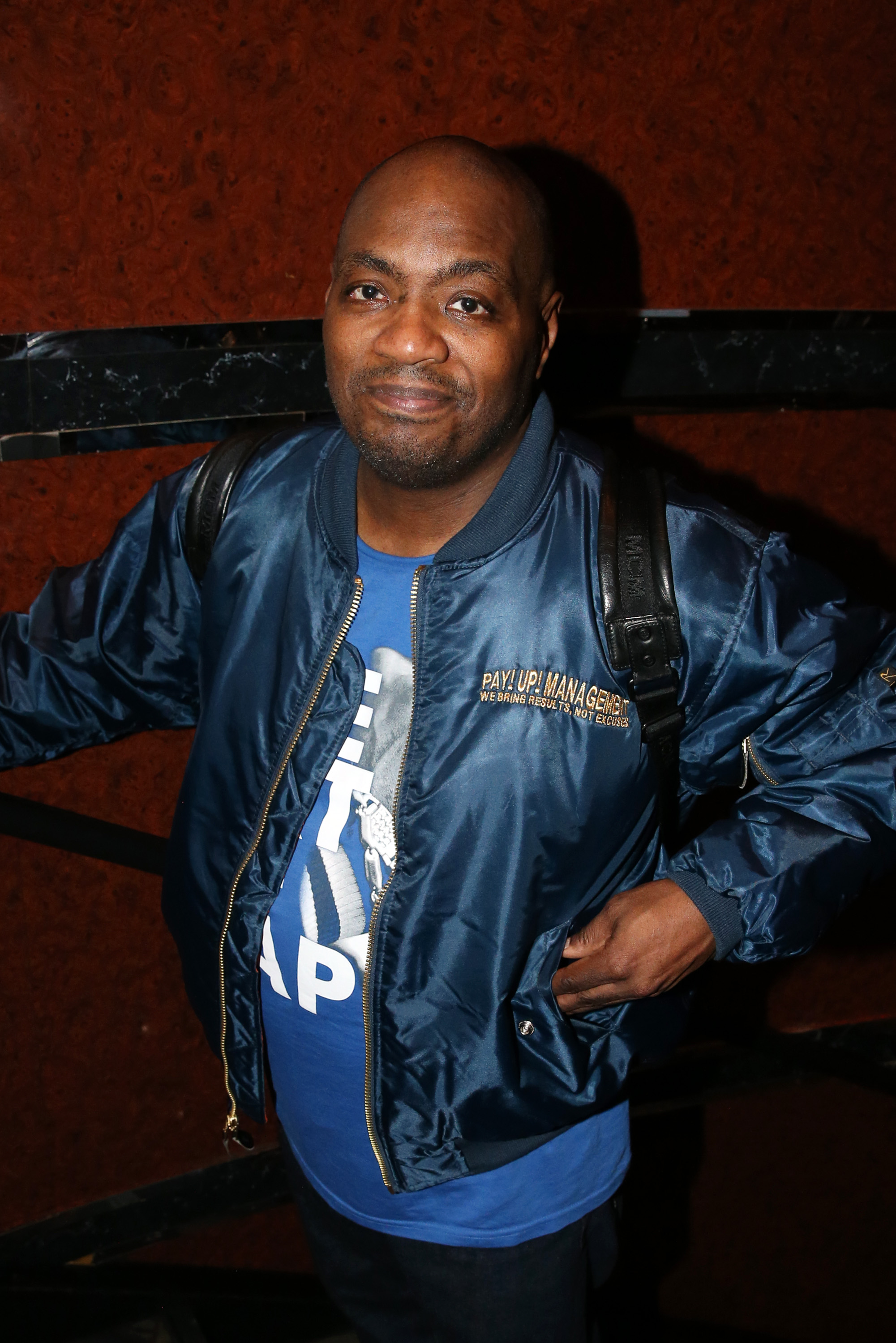 DJ Mister Cee attends Slick Rick And Doug E Fresh In Concert at B.B. King Blues Club & Grill on April 25, 2018, in New York City