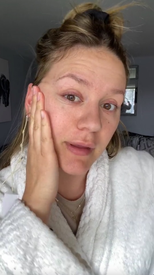 Chloe revealed that she loves using face tapes to change her appearance