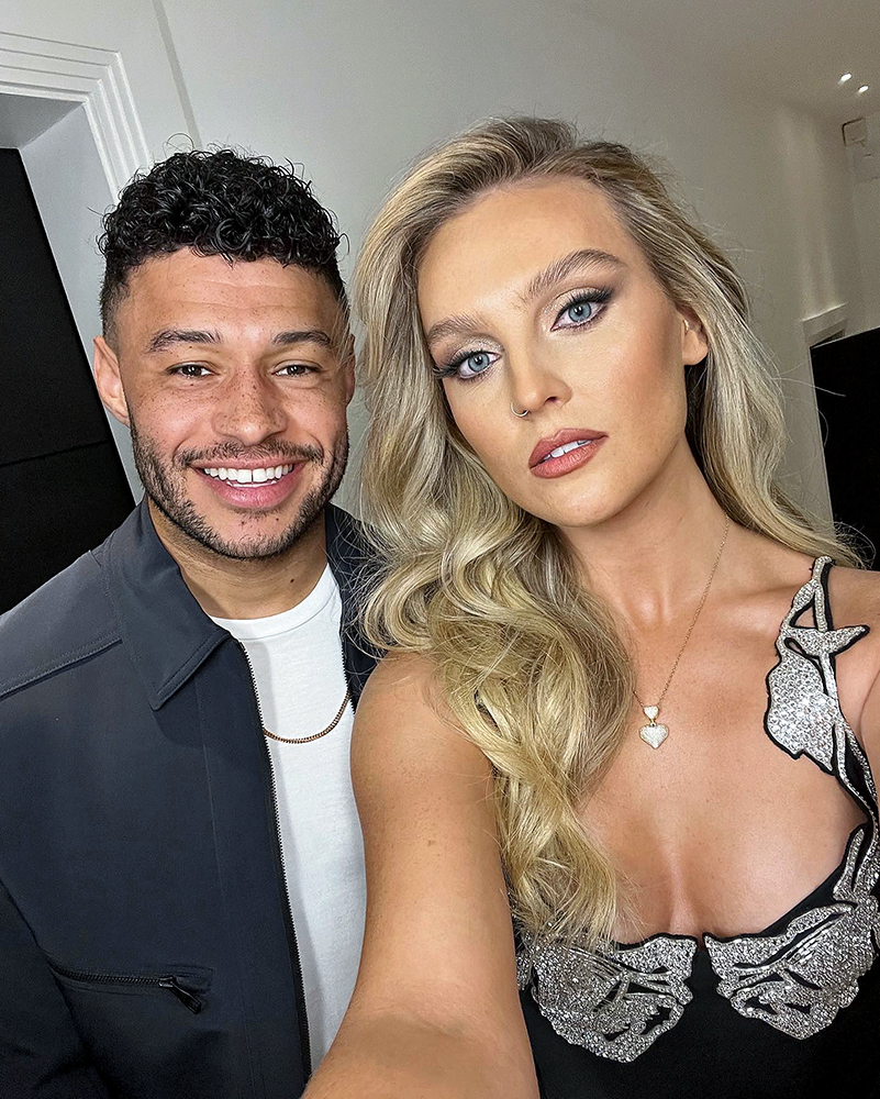  The singer is now engaged to Alex-Oxlade Chamberlain