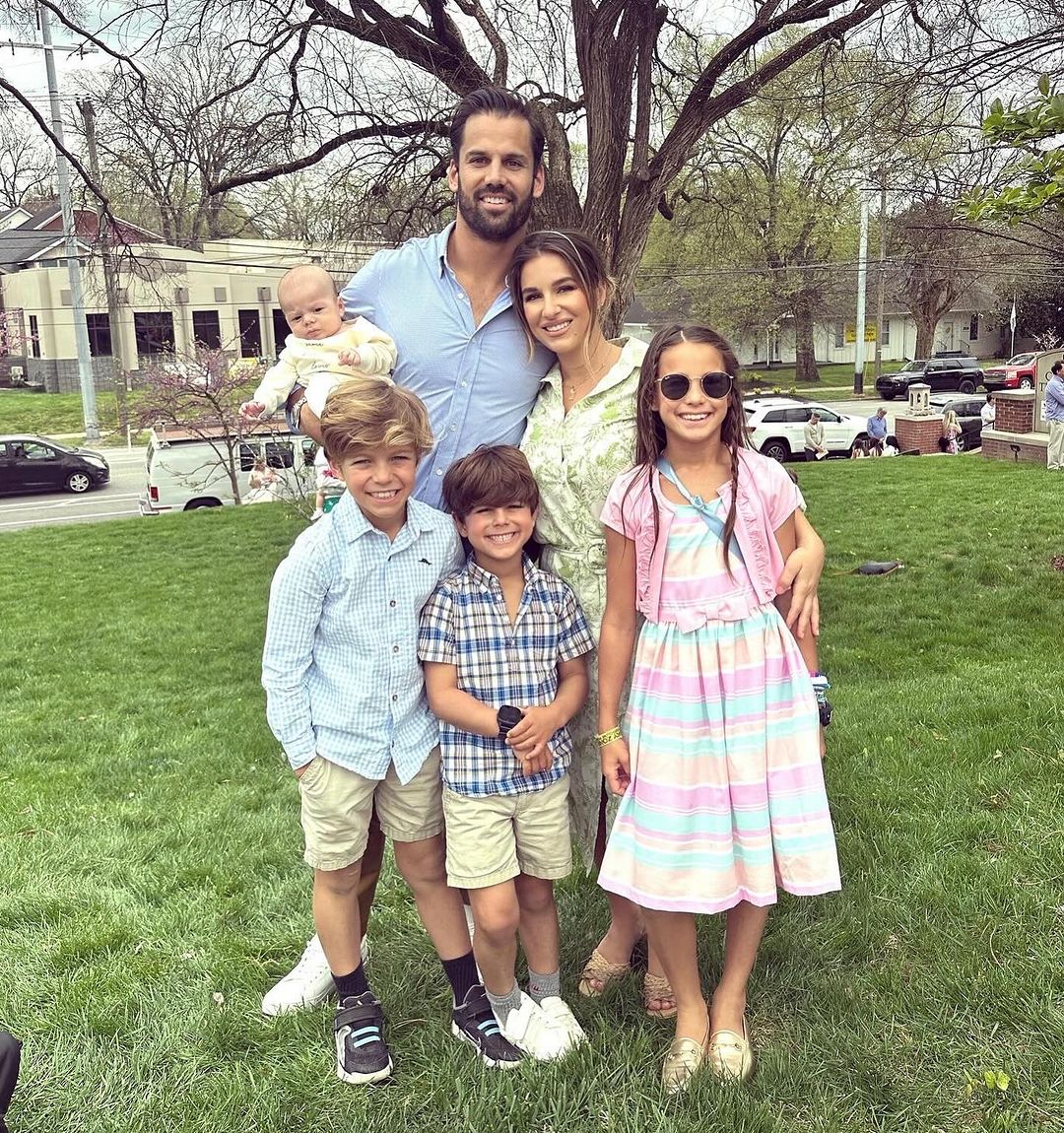 They celebrated their first Easter with Denver earlier this month