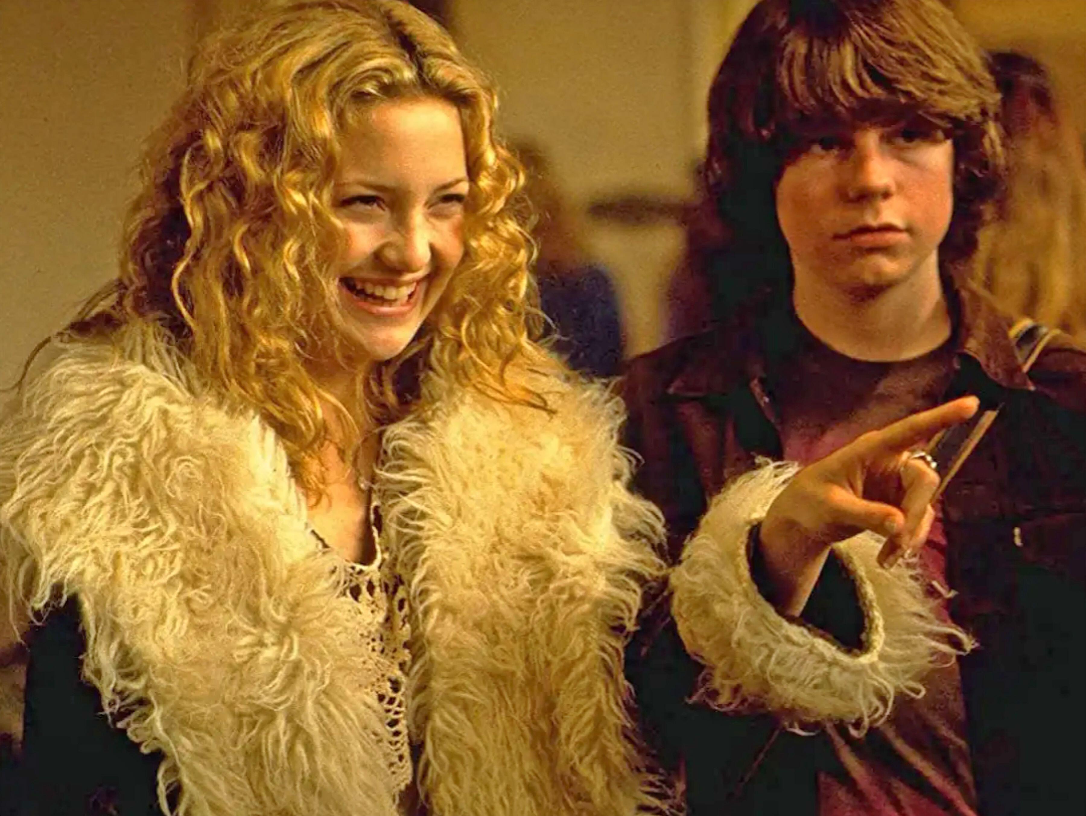 Kate Hudson and Patrick Fugit appeared in the 2000 drama, Almost Famous