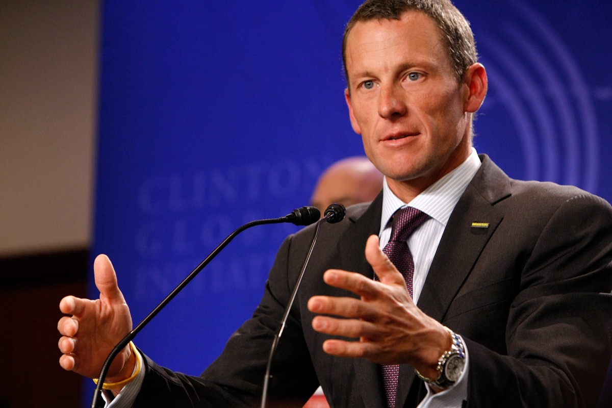 Lance Armstrong in 2008