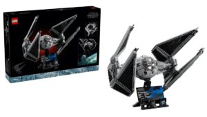 New LEGO Star Wars 25th Anniversary TIE Interceptor set with packaging.
