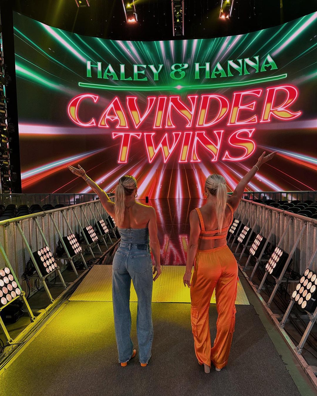 The twins are also members of the WWE's Next In Line program
