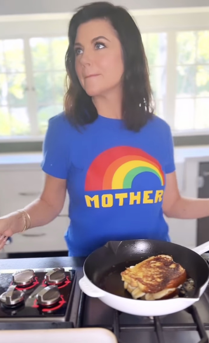 The actress now wins over fans with her cookbooks and online cooking videos