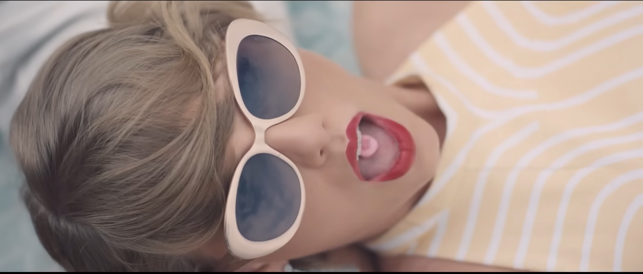 Taylor's 2014 Blank Space music video gets a nod