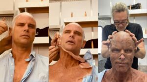 Walton Goggins becomes The Ghoul in timelapse video of practical makeup transformation