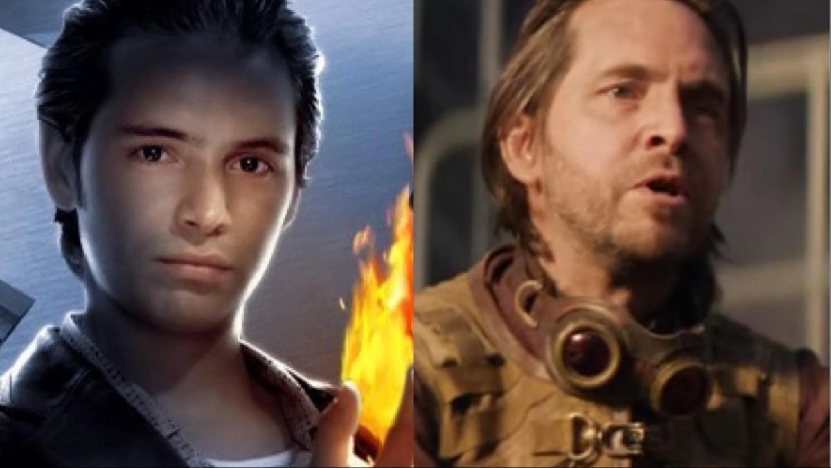 Pyro in X2 and Deadpool & Wolverine, played by Aaron Stanford.
