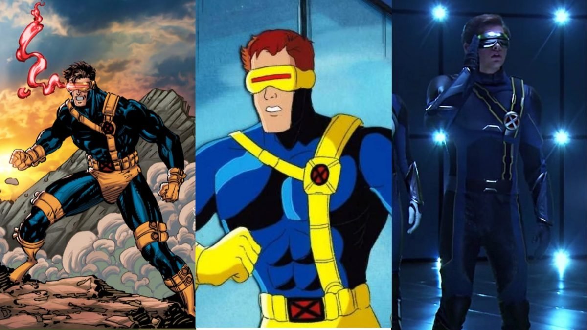 The Cyclops costume designed by Jim Lee in 1991, and the one worn briefly in 2016's X-Men: Apocalypse by actor Tye Sheridan. We'd love to see this Marvel comics accurate X-Men costume in the MCU.