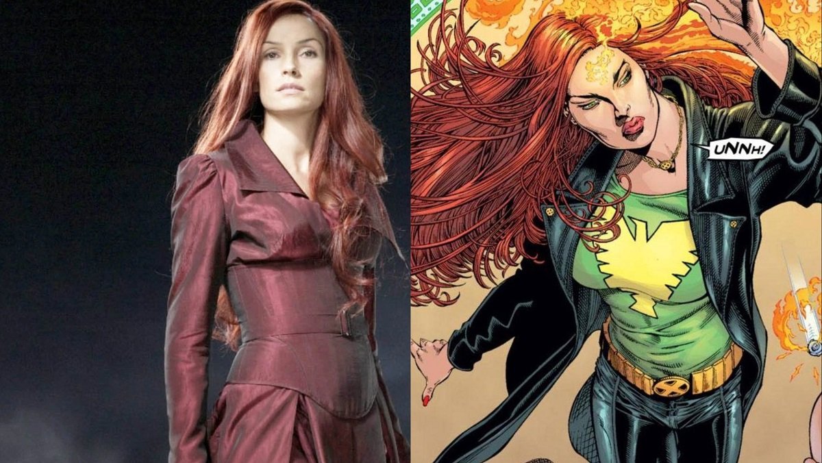 Famke Jannsen in X-Men: The Last Stand, and Jean Grey in the pages of New X-Men. We'd love to see this Marvel Comics-accurate costume in the MCU.
