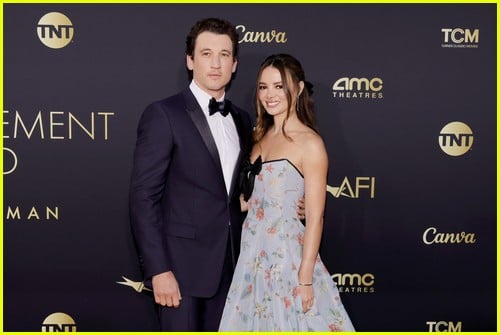 Miles Teller with his wife Keleigh