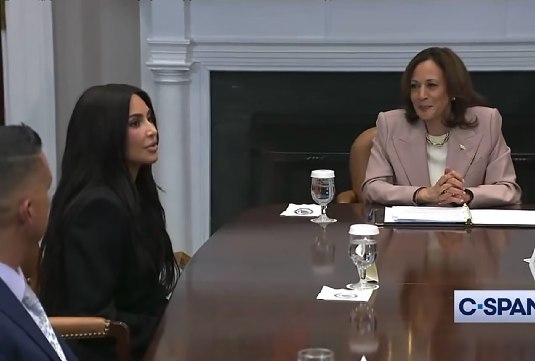 Kim spoke with Vice President Harris about criminal reform