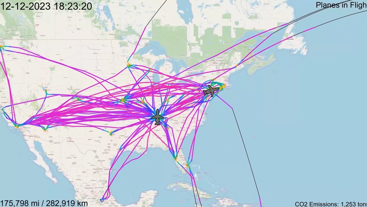 Her jet tracker Jack Sweeney has made a YouTube video of Taylor Swift’s flights