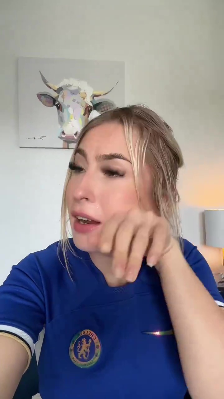 One fan accused Astrid of using 'crocodile tears' in her video