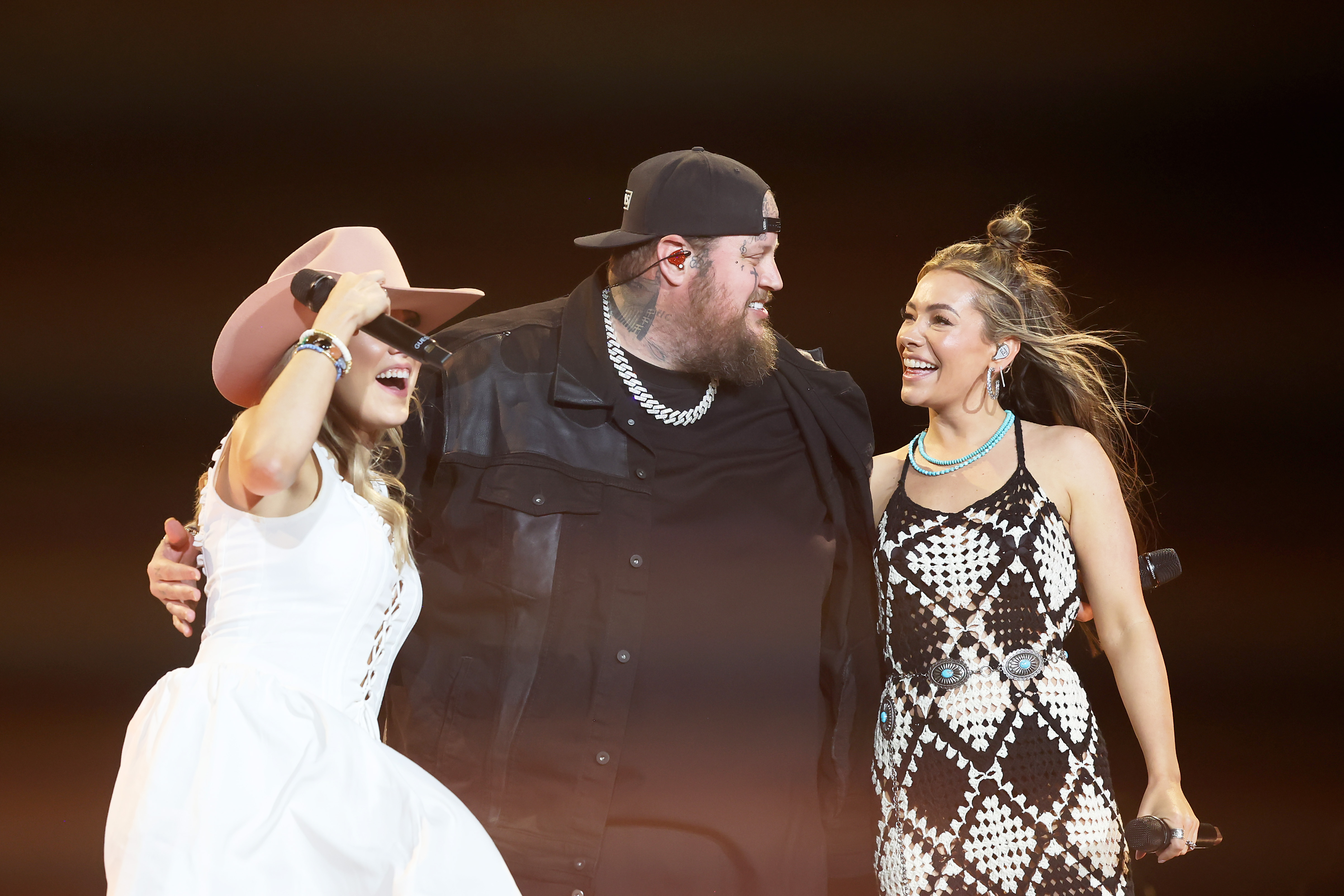 Jelly also performed with Maddie Font and Tae Kerr of Maddie & Tae at the  2024 Stagecoach fest
