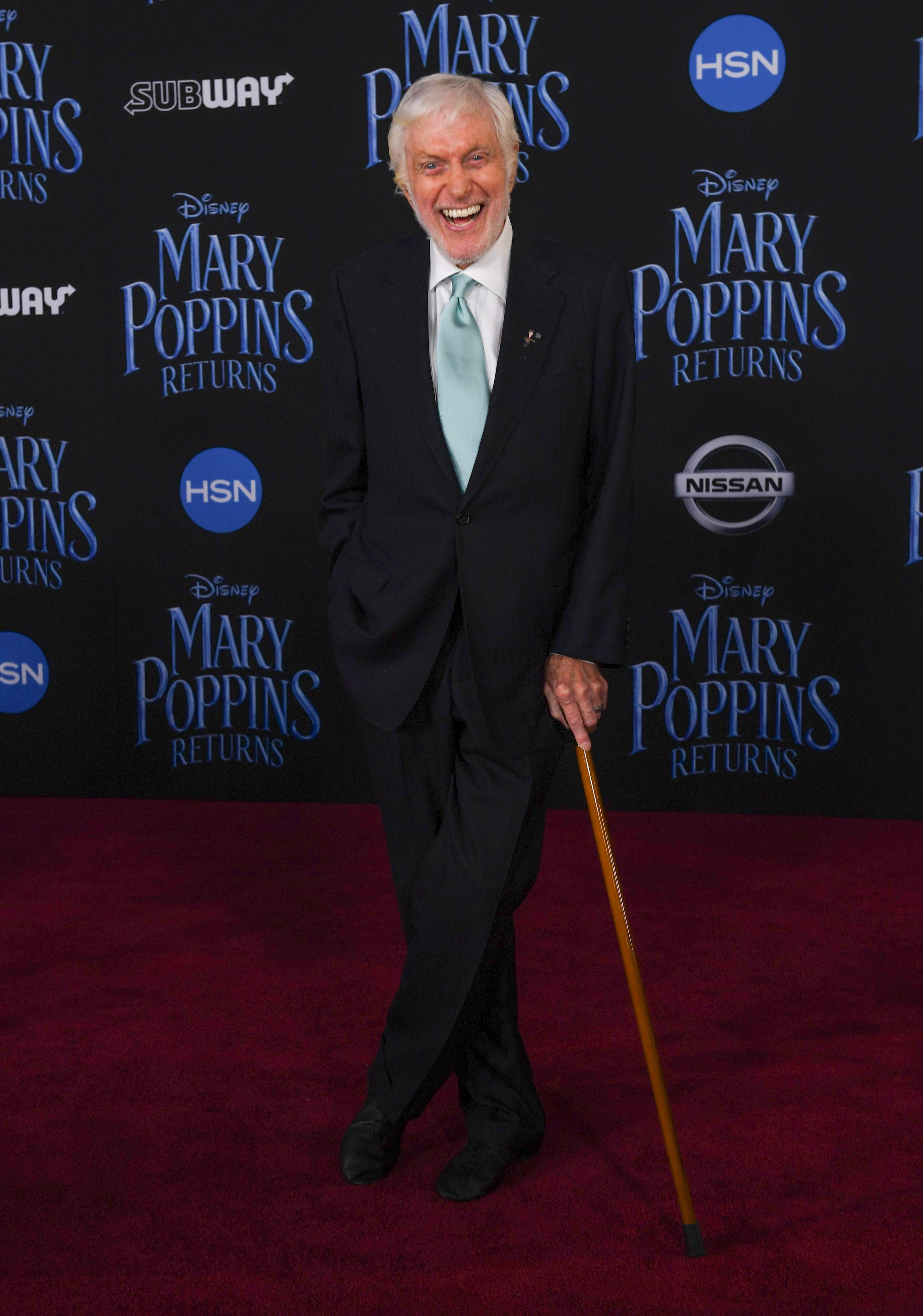 Dick was most known for his roles in Mary Poppins, Chitty Chitty Bang Bang, and The Dick Van Dyke Show