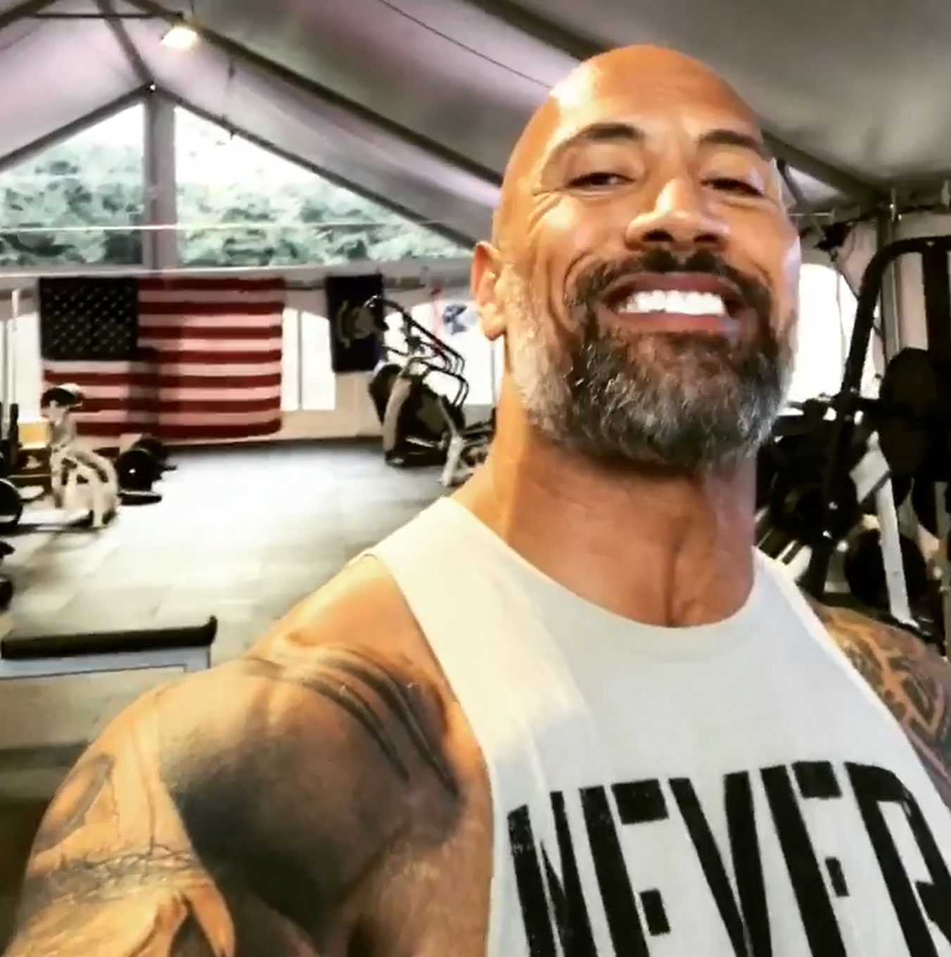 Dwayne has admitted to urinating into bottles while working out