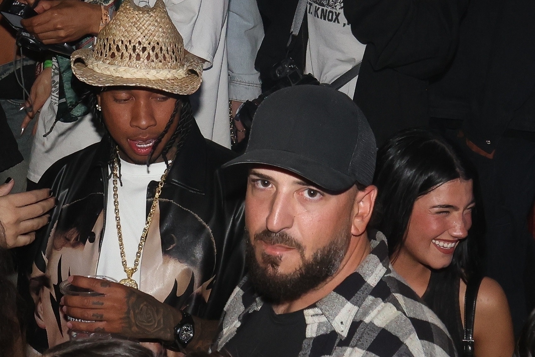 Tyga and Charli attended a Stagecoach afterparty