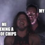 hilarious meme about The Undertaker and dogs