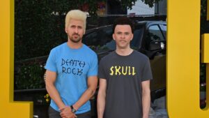 Beavis and Butt-Head Attend The Fall Guy Premiere
