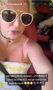 Britney Spears has posted then quickly deleted a video brutally shading her sister Jamie Lynn