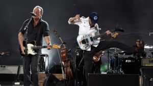 Bruce Springsteen Joined by Tom Morello in Los Angeles