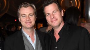 Christopher Nolan and Jonathan Nolan attend the Season 3 premiere of the HBO drama series Westworld
