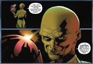 X-Men villain Cassandra Nova, appearing in X-Men: Red #1, Marvel Comics 2018.