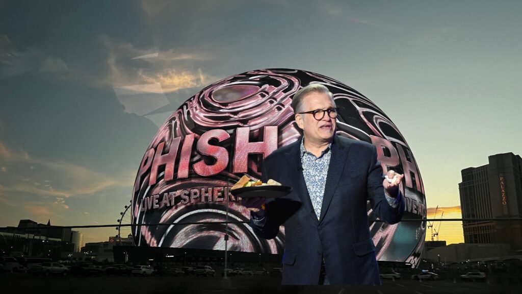 Drew Carey sees Phish at The Sphere