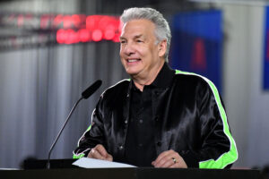 Marc Summers hosts Nickelodeon's Double Dare Takes The Gridiron At Super Bowl LIII at Georgia World Congress Center on January 31, 2019, in Atlanta, Georgia