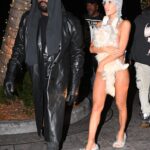 Kanye West & Bianca Censori at Miami's LIV nightclub