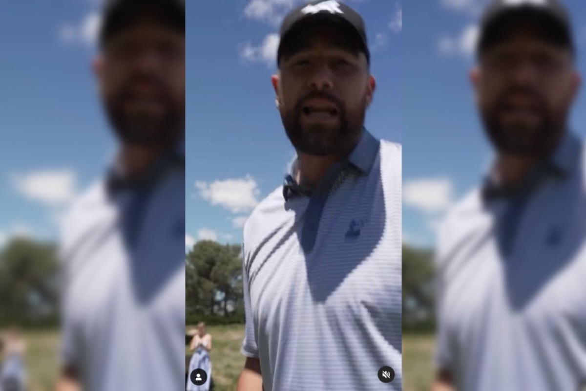 Fans Spot Taylor Swift Cheer for Travis Kelce at Golf Tournament ...