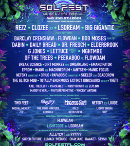 Florida's Sol Fest Announces Big Gigantic, NGHTMRE, Peekaboo and more to join previously-announced headliners REZZ, CloZee