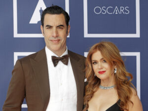 Isla Fisher and Sacha Baron Cohen met at a party in Australia