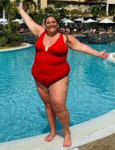 Laura Adlington has hit back at cruel trolls accusing her of "promoting obesity"