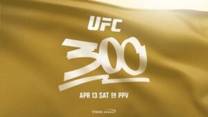 UFC 300 takes place at the T-Mobile Arena in Las Vegas
